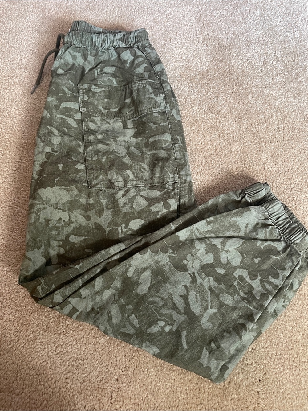 Gap Kids Camouflage Cargo Jogger Pants